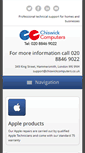 Mobile Screenshot of chiswickcomputers.co.uk